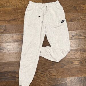 Nike Kids Light Gray Sweatpants Small